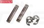 FG6477/03 Fusee pen met clip, 2 St.