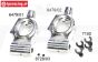 FG6479 Alu-Fusee achter verhoogd 2WD-4WD, Set