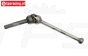 FG66275/05 Kardan as voor 4WD 1/6 M8-L100 mm, 1 st.