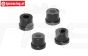 FG66291/09 Teflon Schokdemper bus Ø4,1-Ø9,0 mm, 4 St.
