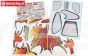 FG67166 Stickers Leopard 2WD RTR, Set