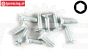 FG6719/10 Inbus verzonken kop M3-L10 mm, 10 St.