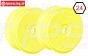 FG67216 1/6 Disk Velgen Ø130-B65 mm Geel, 2 St.