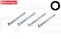 FG6724/30 Inbus Bolkop M3-L30 mm, 4 st.