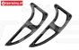 FG67250 Spoiler houder achter 2WD/4WD, 2 st.