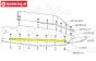 FG67290 Chassis versteviging Short Cross L320 mm, 2 st.