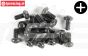 FG6731/08 Kruis-bol kop M4-L8 mm, 10 St.