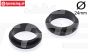 FG67320/18 Schokdemper veer geleiding ring Ø24, 2 st