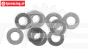 FG6740 Stalen Pas ring, Ø6-Ø12-H1,0 mm, 10 St.