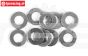 FG6741 Stalen Pas ring Ø6-Ø12-H0,5 mm, 10 St.