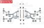 FG68401/01 Alu-draagarm achter onder 1/5, Set