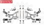FG68401 Alu-draagarm achter onder 1/6, Set