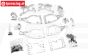 FG68515 Aluminium Ombouw set 1/6 2WD, 1 st.