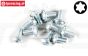 FG6917/06 Torx flens bolkop M3-L6 mm, 10 St.