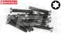 FG6925/25 Torx bolkop M4-L25 mm, 10 St.