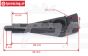 FG7014/01 Kap steun L99 mm, 2 st.