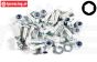FG7058 Inbus Flenskop M3-L10 mm, 15 St.