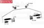 FG7096 Stabilisator 2WD voor L222-Ø3,0 mm, Set