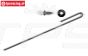 FG7117/01 Uitlaat bevestiging beugel L130-Ø2 mm, 1 st.