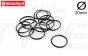 FG7206/04 Schokdemper stelring O-ring Ø20 mm, 12 st.