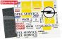FG7263 Stickers Opel V8 opel Service, Set