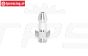 FG8381/03 Tank slang nippel M5-Ø3-L15 mm, 1 st.