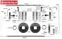 FG8450/01 Schijfremmen voor 1/5, Set