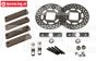 FG8450/08 Tuning 1/5 schijfremmen ombouw, set