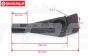 FG9015 Kap zij steun, L123 mm, 2 st.