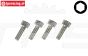FG9439/10 Inbus normale kop M3-L10 mm, 4 St.
