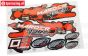 FG6158 Stickers Marder Nero Buggy Rood, Set