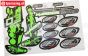 FG6159 Stickers Marder Nero Buggy Groen, Set