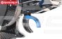 EBT6639B Alu-Gas-Rem hevel blauw Futaba PX-Serie, Set
