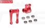 MX030-R PROMOTO Alu-Schokd. hevel achter Rood, Set