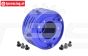 MX012-B PROMOTO Alu vliegwiel huis blauw, 1 st.