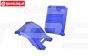 MX016AB-B PROMOTO Alu-Skid plaat blauw, set