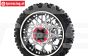 MX0505F-S PROMOTO Alu-Velg ring voor Zilver, 2 st.