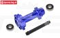MX007-B PROMOTO Alu wiel as achter blauw, set