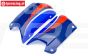 HPI102234 Kap zij deel Blauw/Wit/Rood, Set