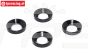 TPS50504 Motor bevestiging ringen HPI-Rovan, 4 st.