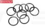 HPI75072 O-ring schokdemper instel ring Ø20 mm, 8 st.