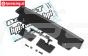 HPI85249 5T-1 Achterspoiler Zwart, set