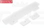 HPI85294 5T-1 Achterspoiler wit, set