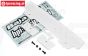 HPI85294 5T-1 Achterspoiler wit, set