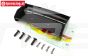 HPI85452 Achterspoiler Zwart, Set