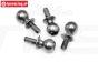 HPI86407 Stalen gewricht kogel M3-Ø6,8 mm, 4 St.