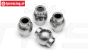 HPI86417 Stalen gewricht kogel, Ø4-Ø10 mm, 4 St.