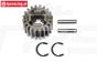 HPI86486 Tandwiel tussen as 20T, 1 st.