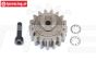 HPI86493 Stalen Tandwiel 17T, 1 st.