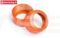 HPI87491 Schokdemper dop Oranje Ø20-12 mm, 2 st.